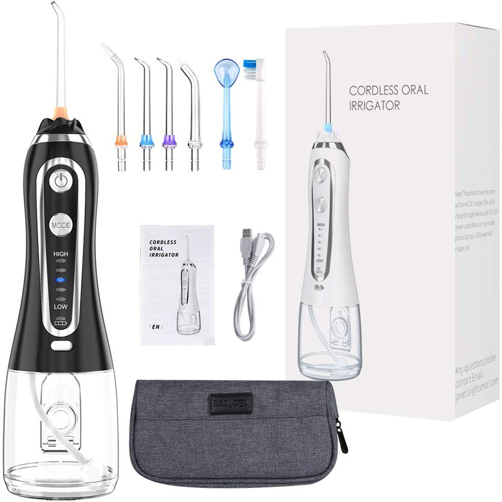 Portable Oral for Teeth Electric Dental Water Jet Flosser USB 300ml