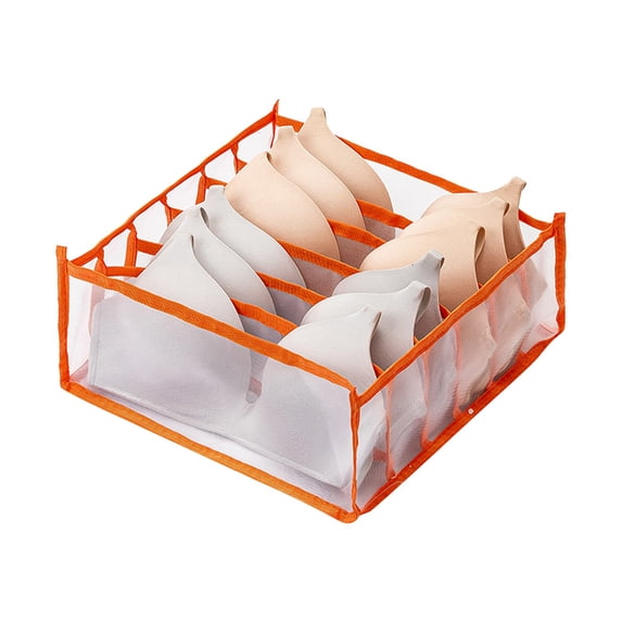 Portable Organizer Underwear Storage Box With Compartments Socks Bra Underpants Organizer Drawers