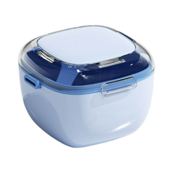 Portable Orthodontic Braces Storage Box, Denture Retainer Case with Protective Design, Transparent and Easy-to-Clean Tooth Fixator Box for Orthodontics