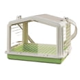 thumbnail image 1 of Portable Outdoor Birdcage Adjustable Shoulder Strap Opposite Direction Horizontal Wire Mesh Parrots, 1 of 8