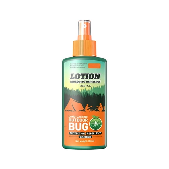 Portable Outdoor Bug Repellent Spray - Mosquito Repellent Lotion Mist Long Lasting -Insect Protection Liquid for Camping Hiking Daily IndoorOutdoor Use100ml