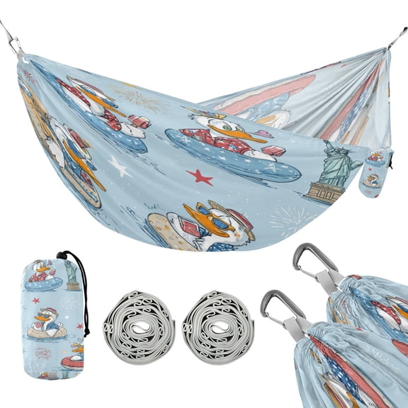 Portable Outdoor Camping Hammock Travel Hammock Ideal for Backpacking, Hiking, and Travel Swimming Pool Mania