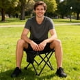 thumbnail image 1 of Portable Outdoor Folding Chair for Camping, Casual Lightweight Lawn Seat, 1 of 6