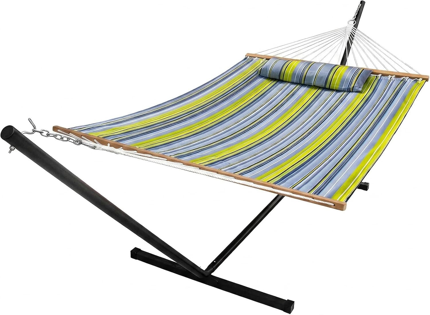 Hamak Ropes Portable Outdoor Hammock with Stand, Heavy Duty Hammock with Carrying ...