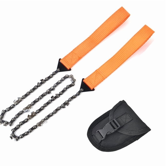 Portable Outdoor Handheld Zip Saw With Paracord For Camping And Survival