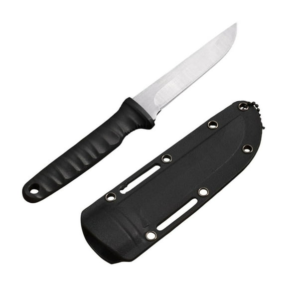 Portable Outdoor Multi-Functional Pocket Knife with Necklace, Compact Scabbard for Hiking, Camping, Wilderness Survival & Emergency Preparedness