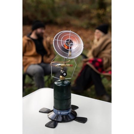 Portable Outdoor Propane Radiant  (195), Black