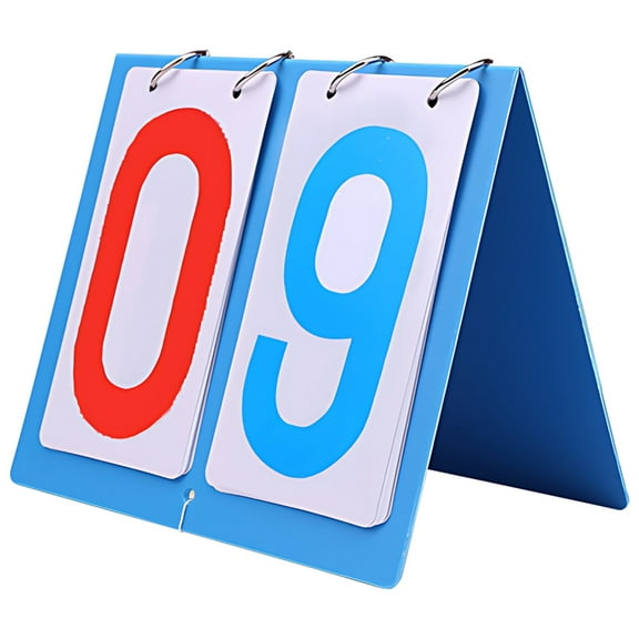 Portable Outdoor Scoreboard, 2-Digit Flip Score Keeper for Pickleball and Tennis, Waterproof Design, Double-Sided Display, Easy Setup for Outdoor Games