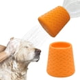 thumbnail image 1 of Portable Outdoor Shower Head for Dogs, Bottle Attachment Fits 16 Oz to 2 Liter Plastic Water Bottles，Orange, 1 of 14