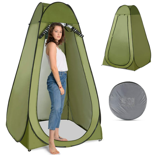 Portable Outdoor Shower Tents, Pop Up Privacy Tents, Sun Protection UPF ...