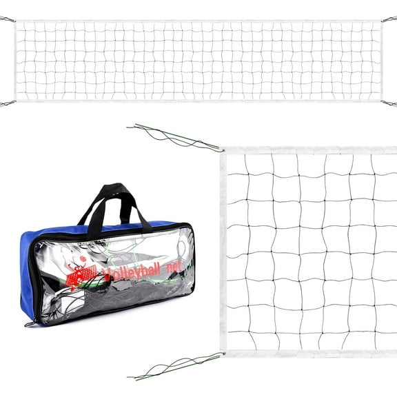 Portable Outdoor Volleyball Net, 31.17x3.28ft for Badminton, Tennis, Pickleball, Fitness &