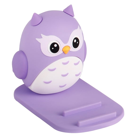 Portable Owl Themed Phone Stand Mount Holder For Desk Adjustable Angles & Height Ideal For Watching Videos & Video Call