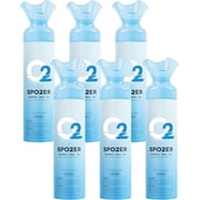 Spozer Oxygen Can - 97% Pure O2, 10L Oxygen Cylinder Portable for Altitude, Sports, Recovery, Exercise, 6 Oxygen for Home Use
