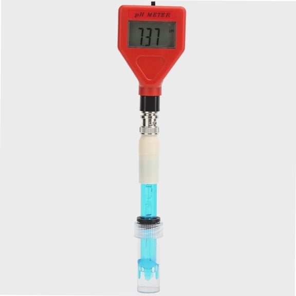 Portable PH Meter Monitoring Water Quality Tester Set Digital Monitoring Analyzer Test Pen Level Gauge Suitable for SPA Aquarium Swimming Pool Laboratory