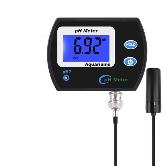 Portable PH Meter Tester Accurate Digital Pen PH-990 Pocket Aquarium Wine Urine LCD PH Test With Large Screen ,Multifunctional