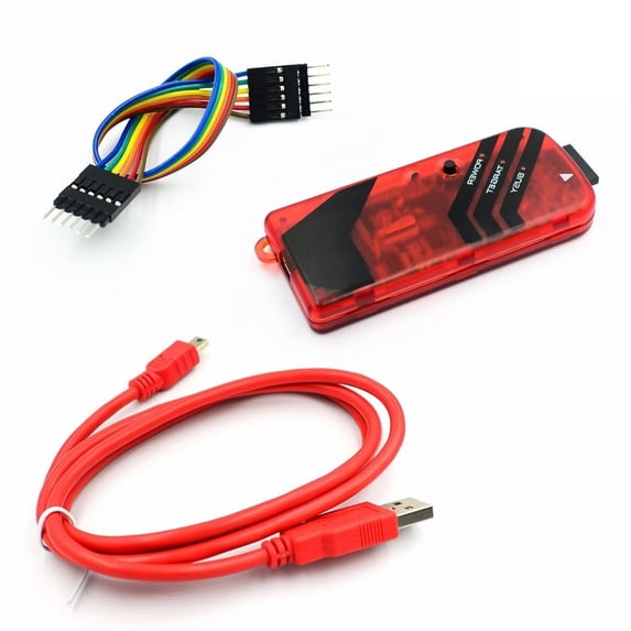 Portable PICKIT2 Kit2 Microcontroller Programmer with LED Indicators and USB Connectivitys