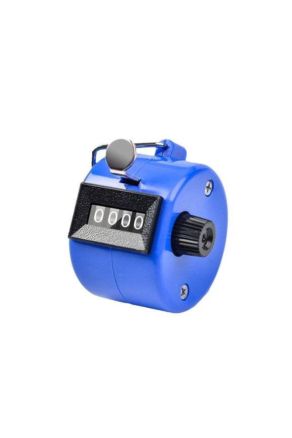 Portable PP Handheld Mechanical Counter for School, Sports Events, and Office, Counting up to 9999