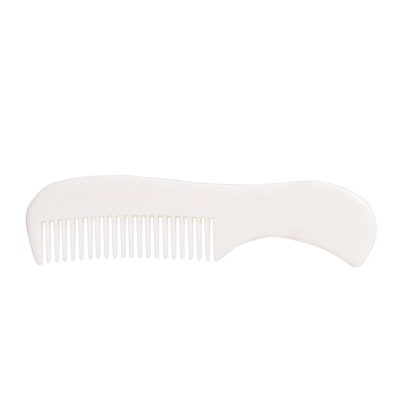 Portable PS Man Beard Comb Moustache Shaping Comb White