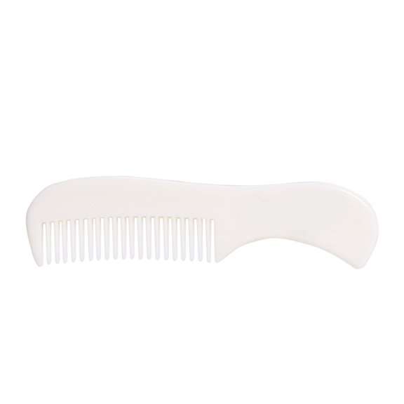 Portable PS Man Beard Comb Moustache Shaping Comb White