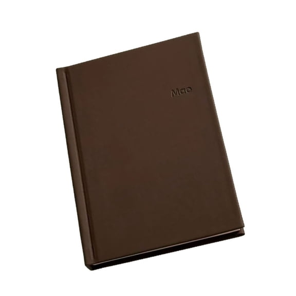Portable PU Leather Journal Hardcover Notebook 128 Page Lined/Unruled Paper For Daily Scheduling Note Taking Journaling