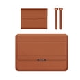 thumbnail image 1 of Portable PU Leather Laptop Case With Hand Rest Design And Stand Function For 13 14 15 16inch Computers, 1 of 9
