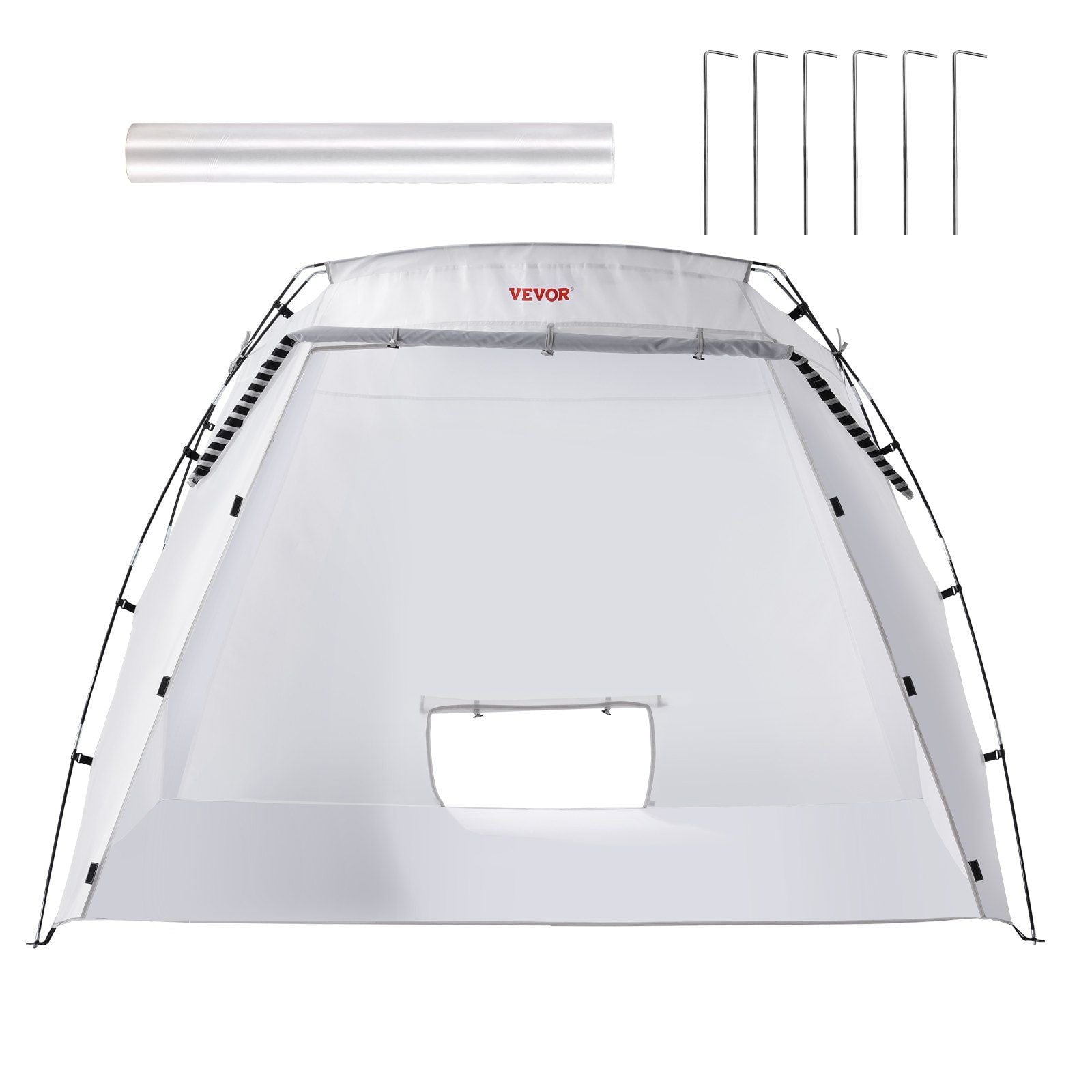 Portable Paint Booth  Larger Spray Paint Tent with Built-in Floor & Mesh Screen  Painting Tent Station for  DIY Hobby Tool  7.5x5.2x5.2ft Spray Paint Shelter