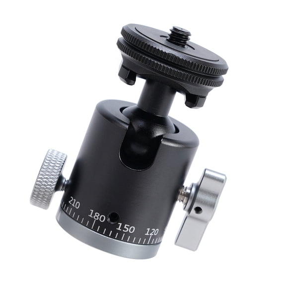 Portable Panoramic Small Tripod Head RJ084 Camera Stabilizer Photography Gear Simple to Use Suitable for Photographers