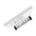 thumbnail image 1 of Portable Parallel Roll Ruler Foot Angle Rule Rolling Rulers for Students, 1 of 10