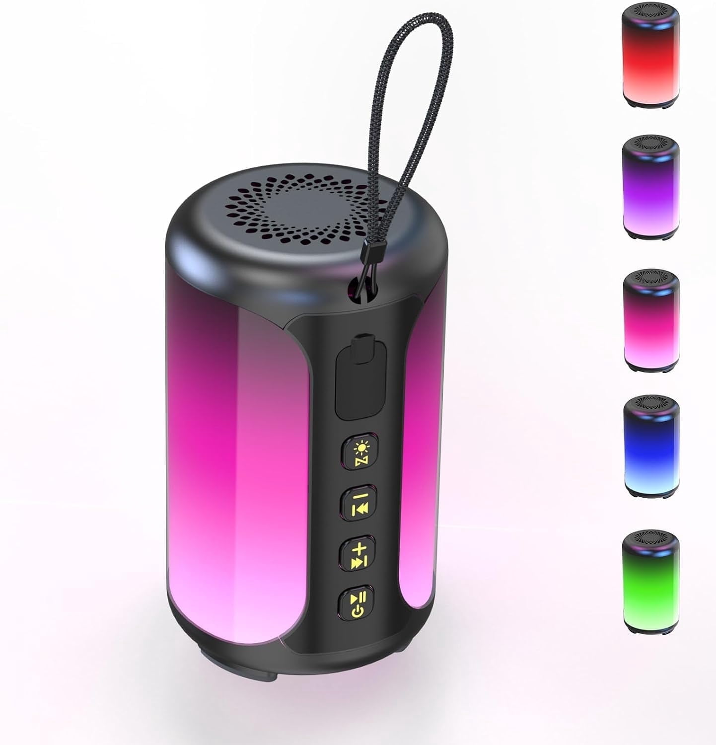 Portable Party Light Bluetooth Speaker IPX7 Waterproof Wireless Outdoor ...