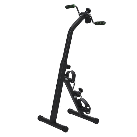 Portable Pedal Exerciser with 5-Level Resistance, Adjustable Height for Arm & Leg Rehabilitation, Home Physical Therapy Equipment for Seniors & Recovery