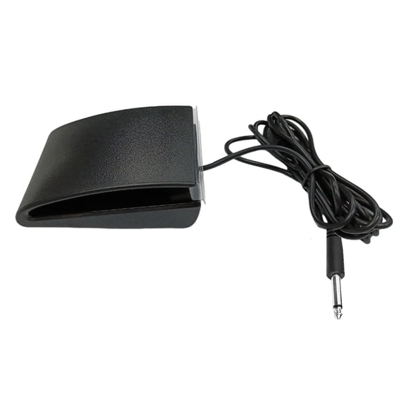 Portable Pedal for Electronic Instruments Convenient Music Control for Piano,Synthesizer,Hand Roll Piano Players