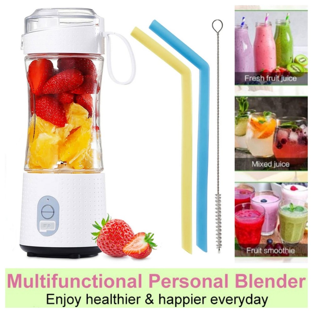 Portable Personal Blender for Shakes and Smoothies 380ml Small Travel