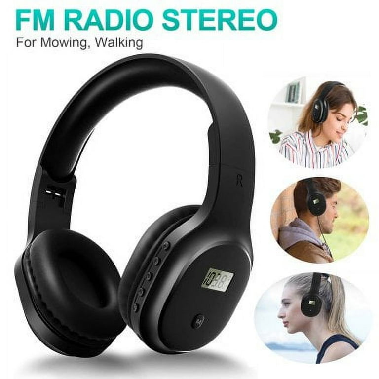 Radio headset for mowing new arrivals