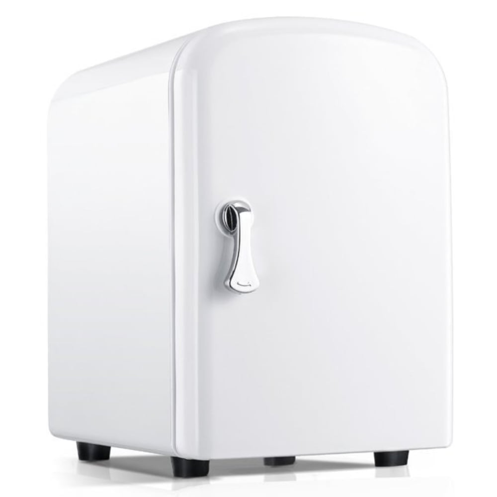 Cold White Small Fridge for Bedroom and Travel, Durable and Lightweight  make-up