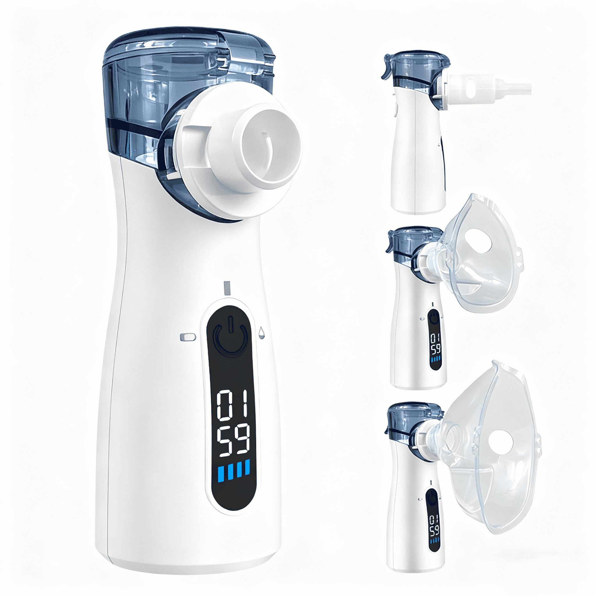 Portable Personal Humidifier | Quiet Ultrasonic Mist, USB-C Rechargeable, for Office, Bedroom, Car & Travel