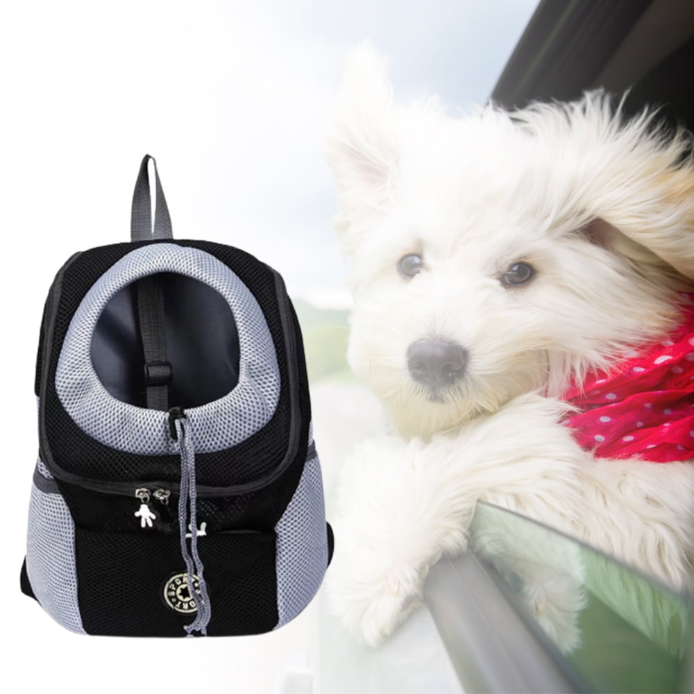 Jzenzero Portable Pet Carrier Backpack with Smooth Zipper Mesh