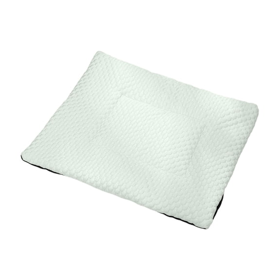 Portable Pet Cooling Mat for Dogs Cats, Thick Breathable Ice Pad, Non-Toxic Washable Soft Cushion, Summer Cool Bed for Crate Couch Floor Indoor Outdoor Use, 19.7"x15.7", Green