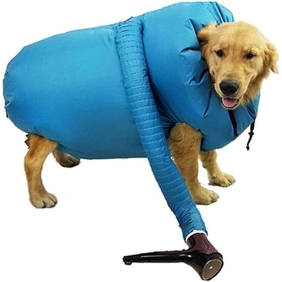 Portable Pet Dog Drying Bag, Fast Hair Dryer Blow Dry Suit, 4 Sizes Quick Drying Grooming Bag for Small Medium Large Dogs Cats After Bath