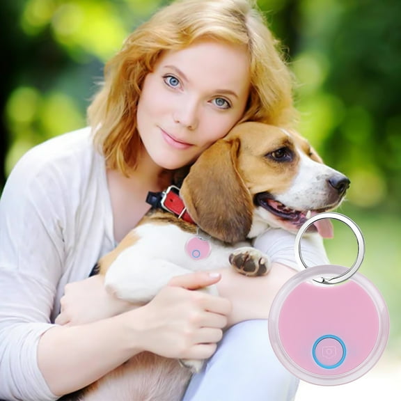 Portable Pet Gps Tracking Device Smart Item Anti-Loss Alarm Locator, Wireless Camera Function, Waterproof Key Luggage Finder Bluetooth Tracker For Child Wallet Dog Pc
