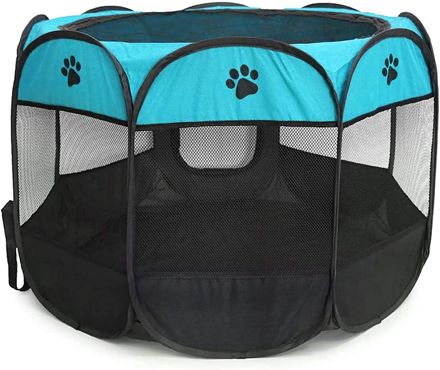 Portable Pet Playpen, Apphome Dog/Cat Playpen Foldable Pet Exercise Pen