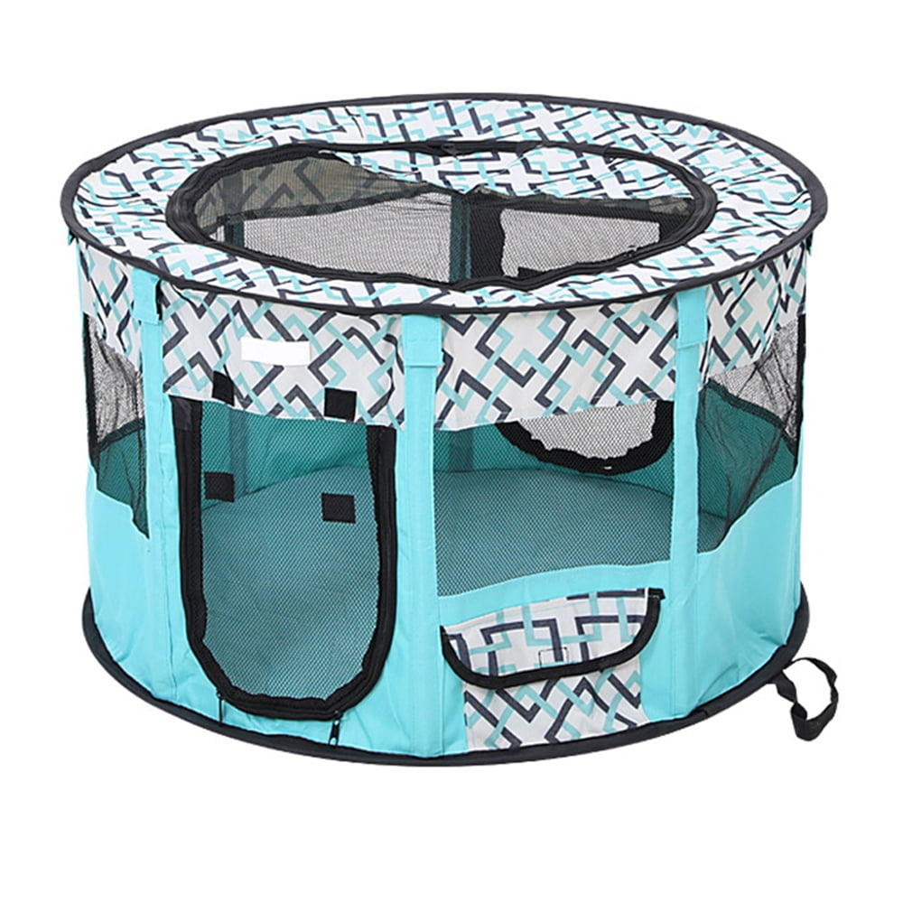 Portable Pet Playpen, Dog Playpen Foldable Pet Exercise Pen Tents Dog