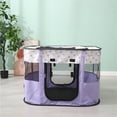 thumbnail image 1 of Portable Pet Playpen, Dog Playpen Waterproof Foldable Indoor/Outdoor Travel Use Dog Kennel Pet Tent Pet Exercise Pen 4 Sizes for Dog/Cat/Puppy/Rabbit, 1 of 8
