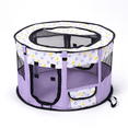 thumbnail image 1 of Portable Pet Playpen, Foldable Breathable Oxford Cloth Pet Tent, for Small dog Cats Rabbits, Indoor Outdoor Travel Camping Use, 1 of 7