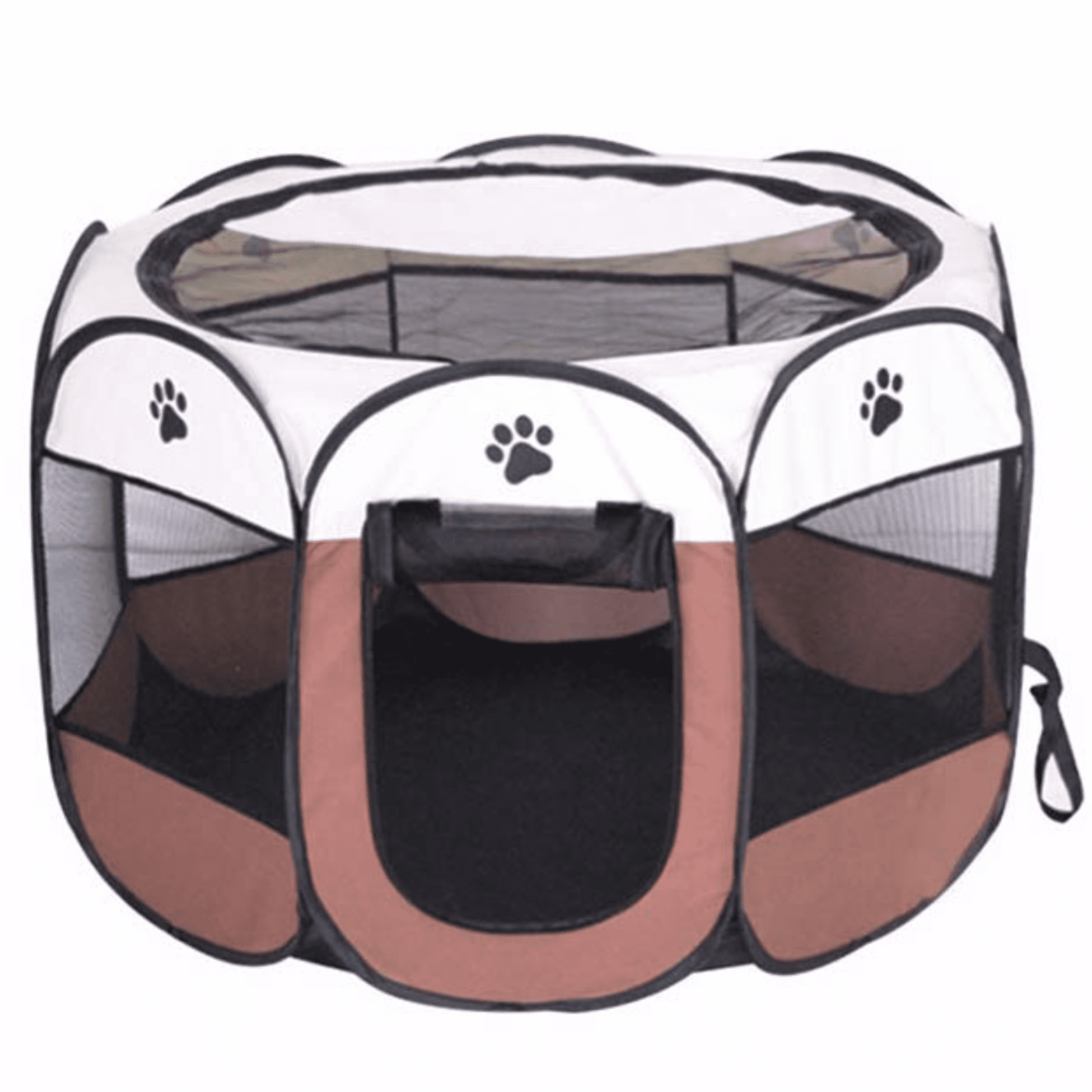 Portable Pet Playpen, Foldable Popup Dog Kennel Tent for Cat Puppy