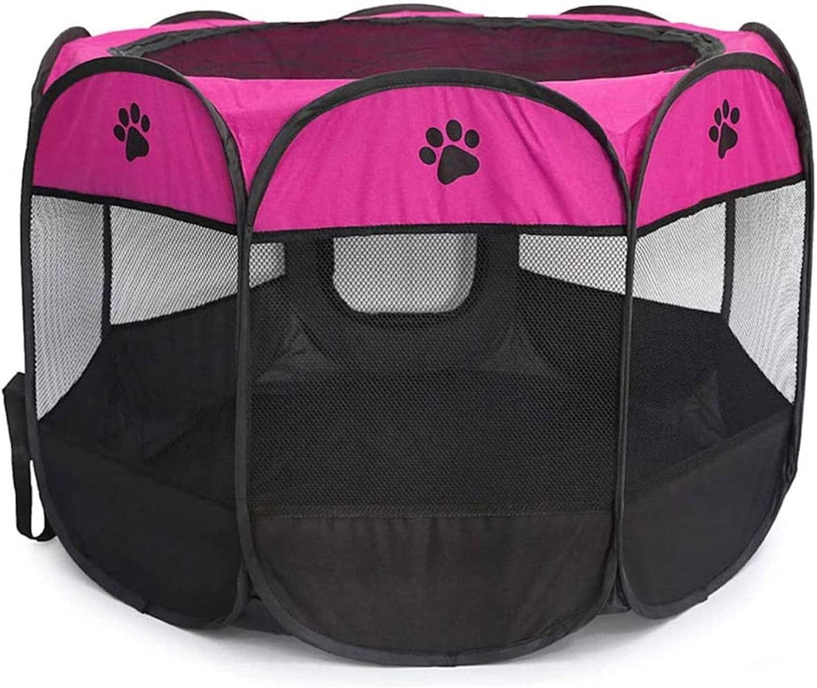 Portable Pet Playpen for Dog Cat Puppy, Apphome Foldable Popup Dog