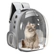 thumbnail image 1 of Portable Pet Travel Backpack, Breathable Backpack for Dogs, Cats, Puppy, , Waterproof, Transparent, Breathable, Rucksack , Grey, 1 of 7