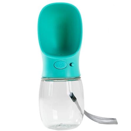 Portable Pet Water Bottle, 500ml Leak-Proof Travel Dog Cat Water Dispenser With Foldable Bowl, BPA-Free Pet Drinking Bottle For Outdoor Use