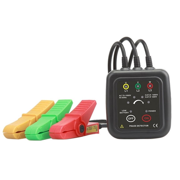 None Contact Phase Tester With Magnetic Mount For Automotive Motorcycle Low Voltage Systems Electric Circuit Diagnosis