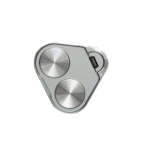 Portable Phone Finger Grip 360 Rotations Double Circles Base Easy to Use for Stable Horizontal Vertical Screen Adjustmen