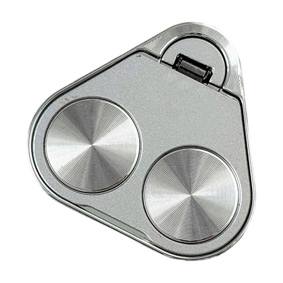 Portable Phone Finger Grip 360 Rotations Double Circles Base Easy to Use for Stable Horizontal Vertical Screen Adjustment